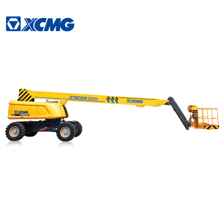 XCMG official manufacturer 26m self-propelled hydraulic telescopic boom lift GTBZ26S aerial vertical work platform for sale